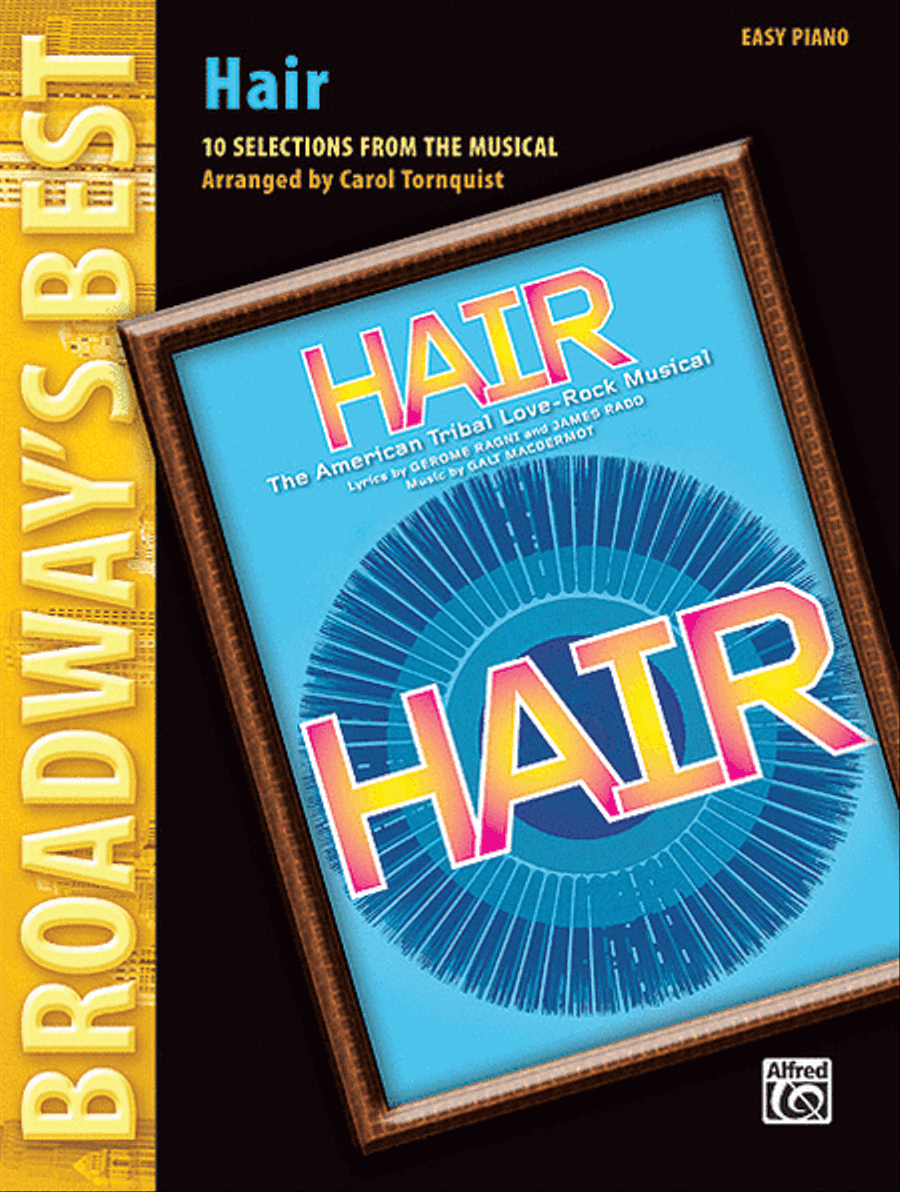 Hair (Broadway's Best) Easy Piano scores gallery preview page 1