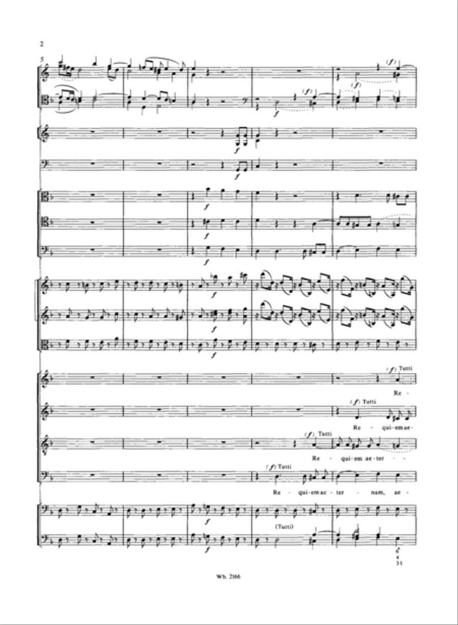 Requiem in D minor K. 626 4-Part scores gallery preview page 3