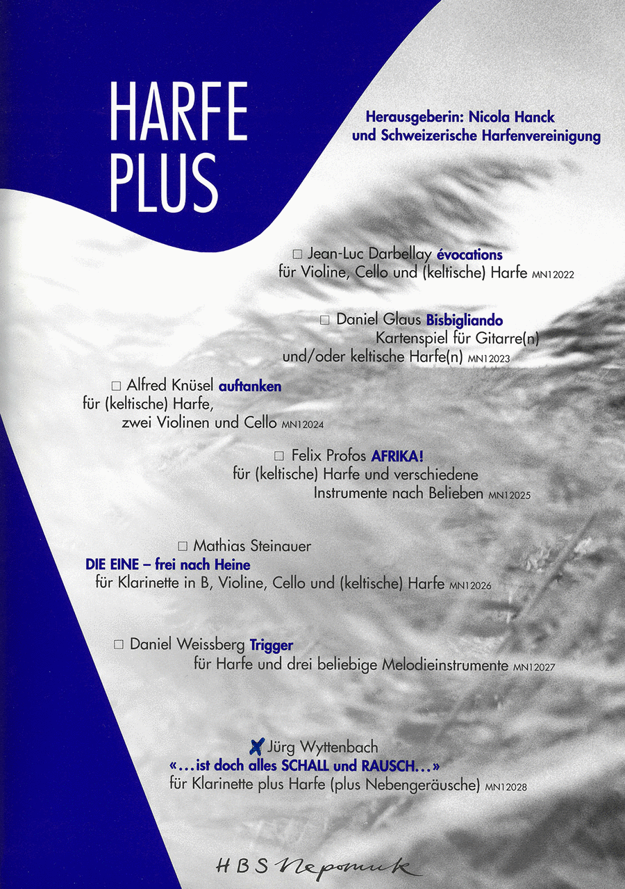 ...ist doch alles SCHALL und RAUSCH... Clarinet scores gallery preview page 1