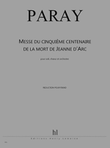 Messe du cinquieme centenaire de la mort de Jeanne d'Arc