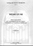 Messe en Mi Op. 13