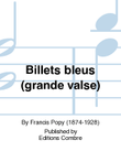 Billets bleus (grande valse)