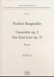 Ouvertüre - Vier Entr'actes