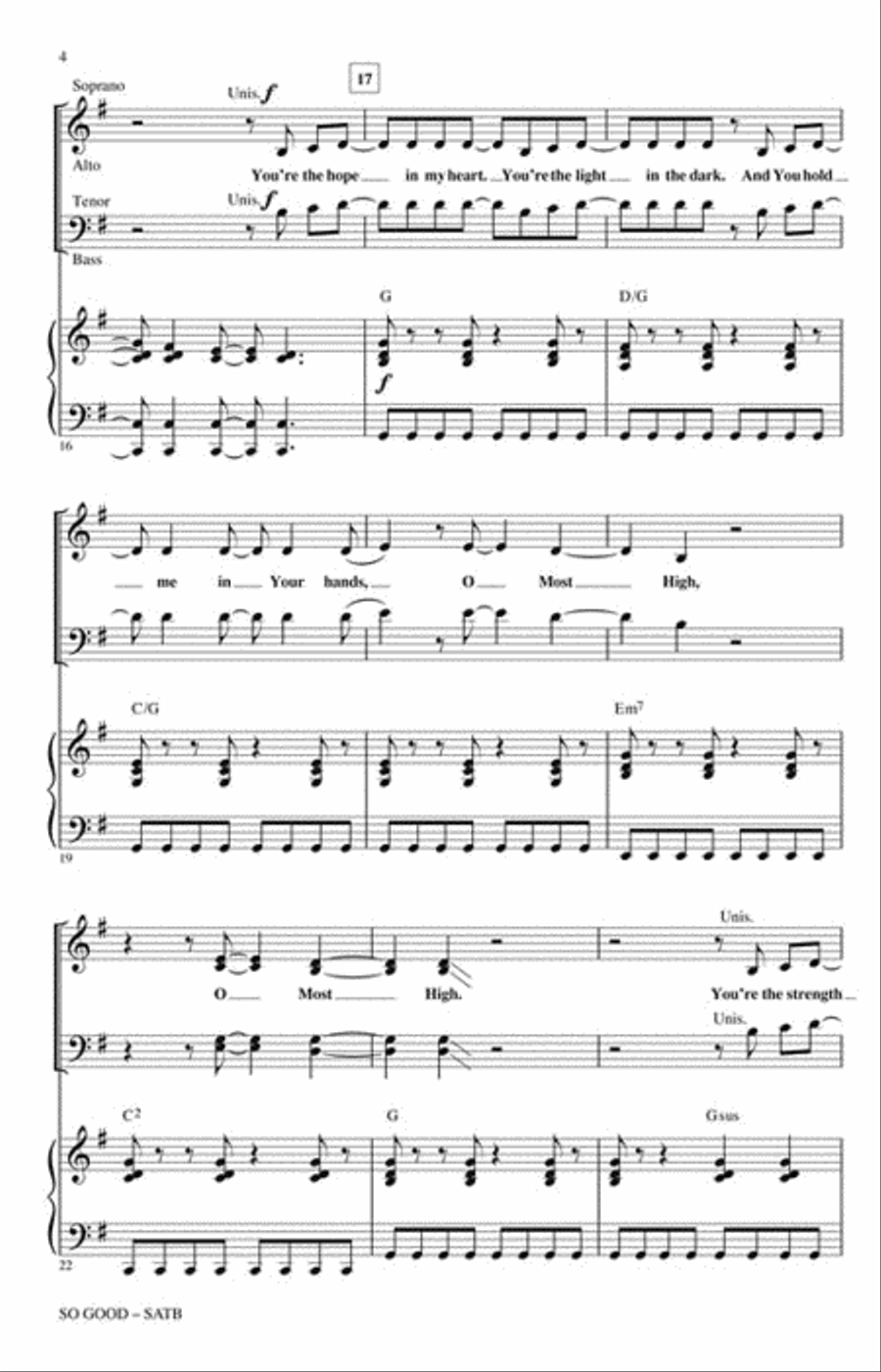 So Good 4-Part scores gallery preview page 3