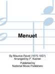 Menuet