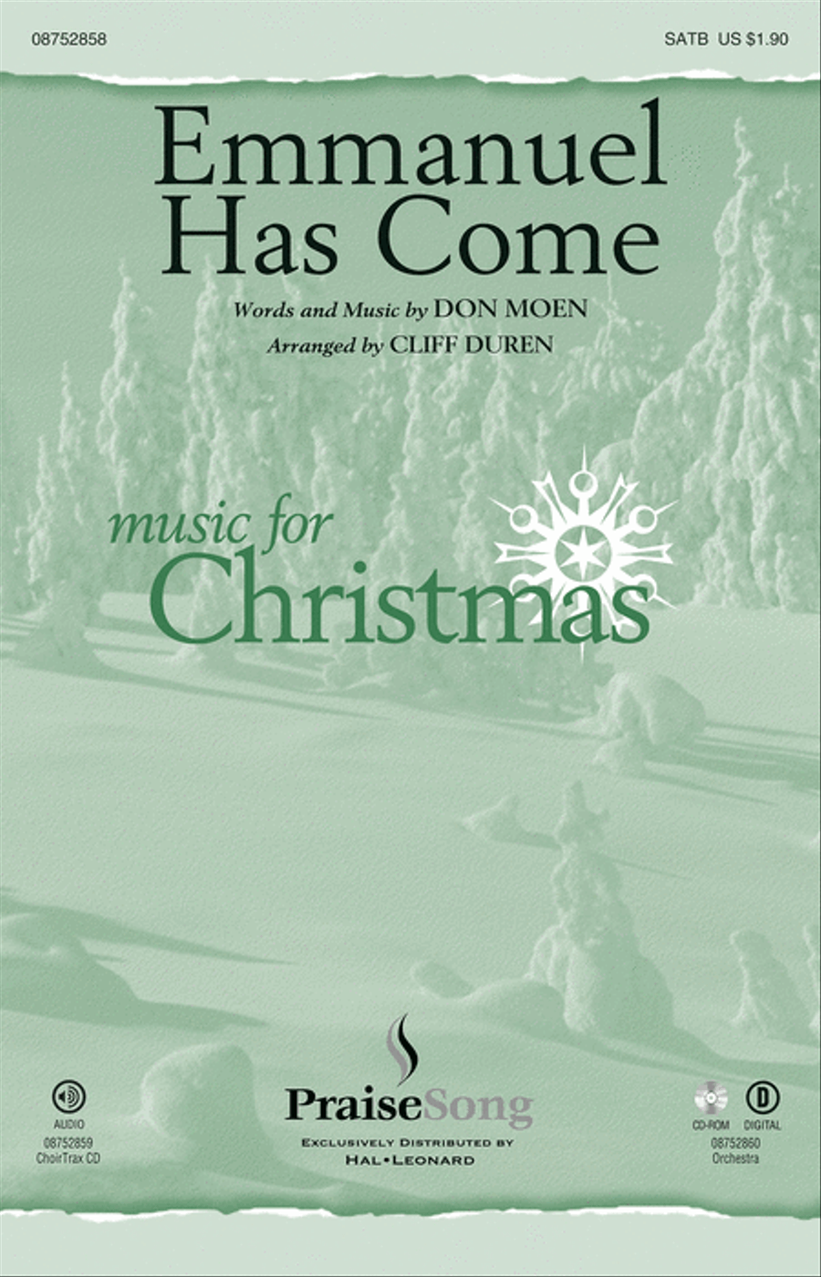 Emmanuel Has Come Emmanuel Has Come 4-Part scores gallery preview page 1