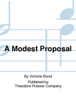 A Modest Proposal