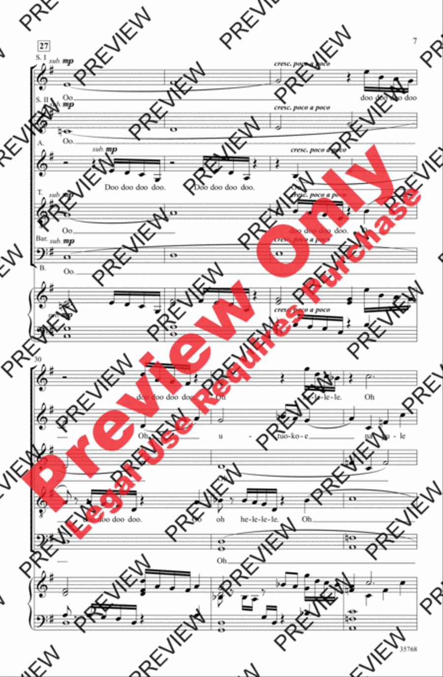 Baba Yetu Baba Yetu Divisi scores gallery preview page 7