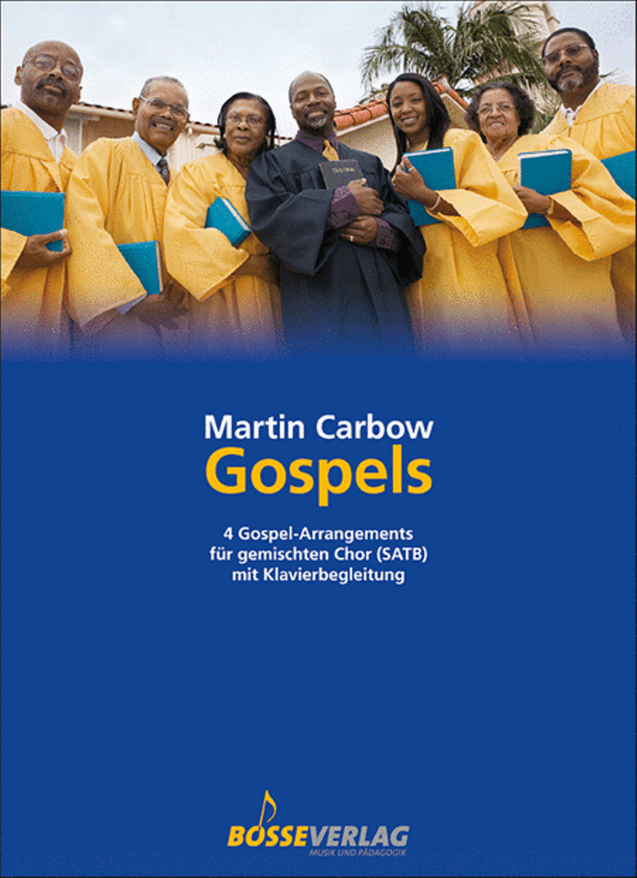 Gospels 4-Part scores gallery preview page 1