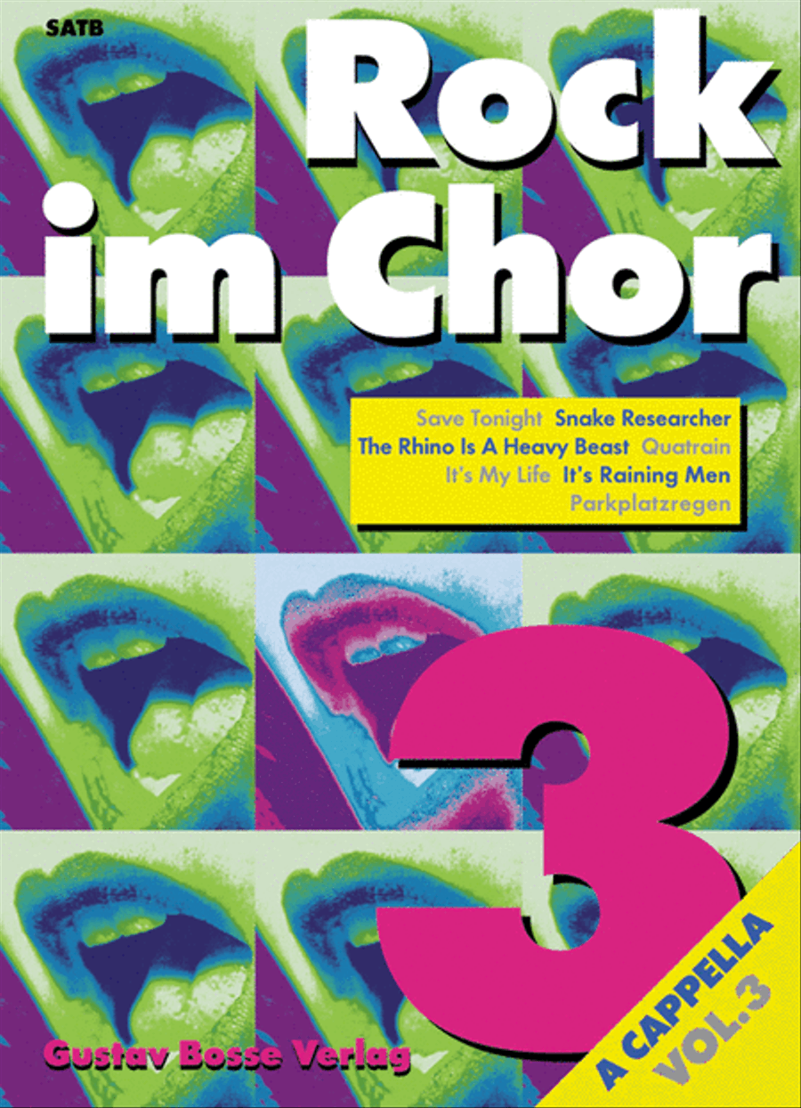 Rockin' choir a cappella, Volume 3 Mixed Choir scores gallery preview page 1