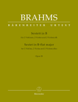 Sextet for two Violins, two Violas and two Violoncellos B flat major op. 18