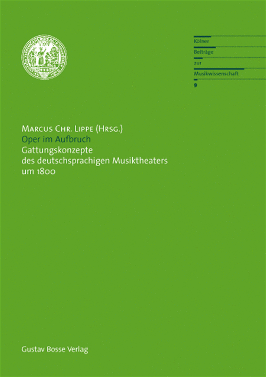 Oper im Aufbruch Collection / Songbook scores gallery preview page 1