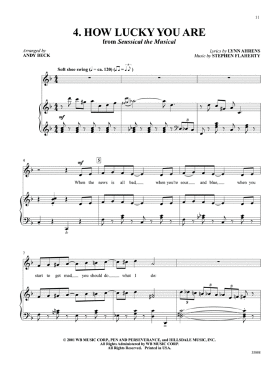Ready to Sing . . . Broadway Voice scores gallery preview page 6