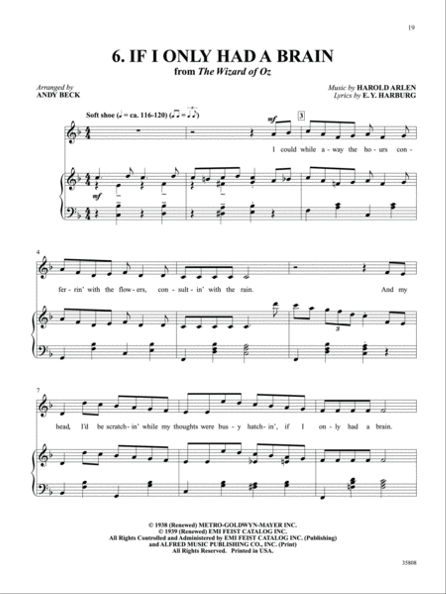 Ready to Sing . . . Broadway Voice scores gallery preview page 7