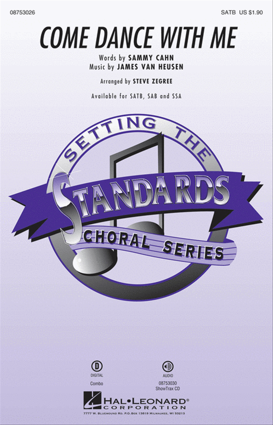 Come Dance with Me Come Dance with Me 4-Part scores gallery preview page 1