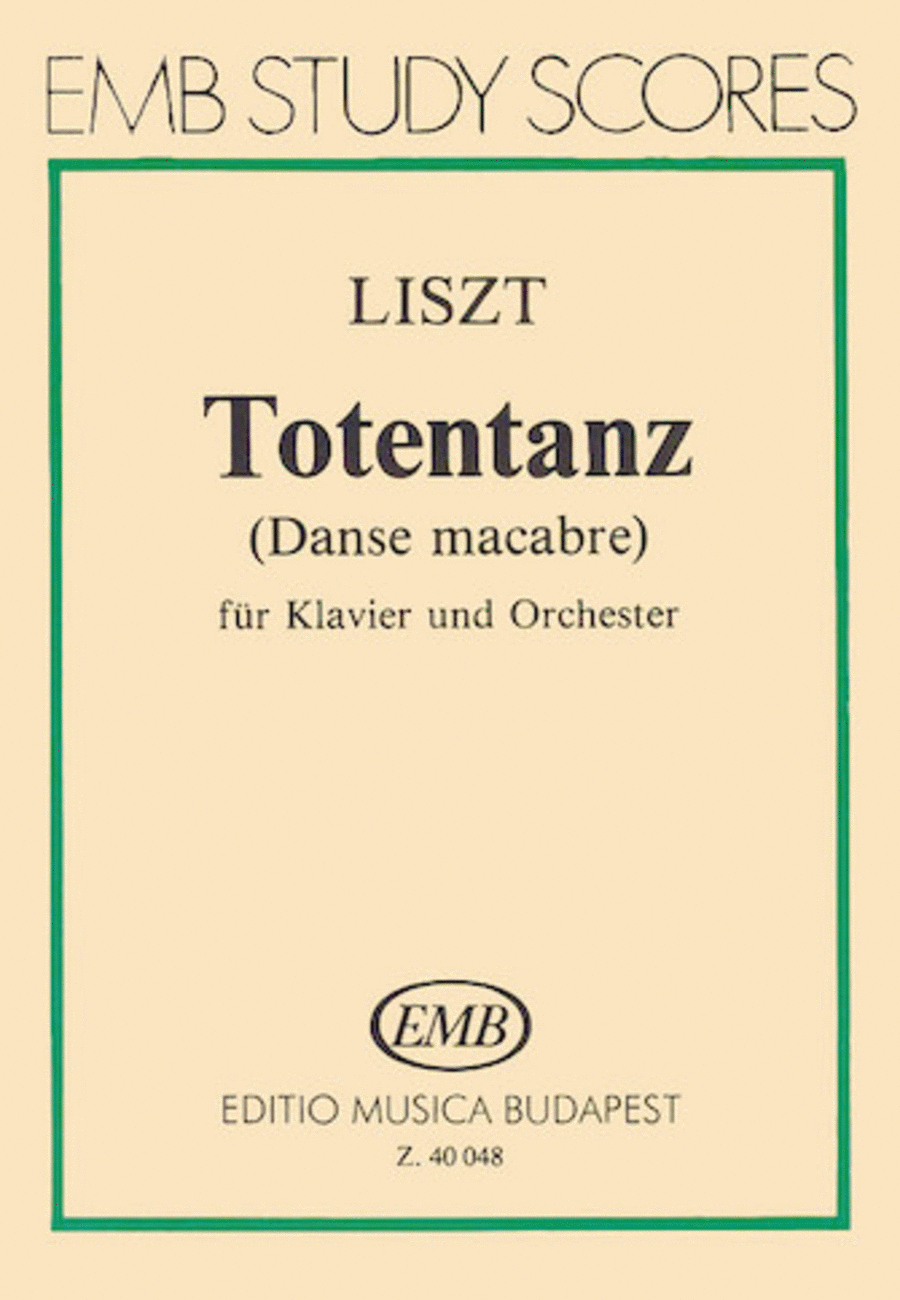 Dance Macabre for Piano and Orchestra Piano scores gallery preview page 1