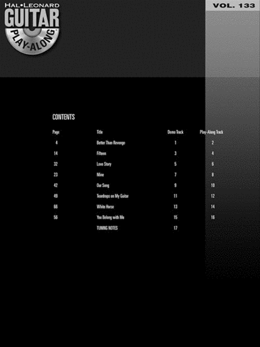 Taylor Swift Electric Guitar scores gallery preview page 3