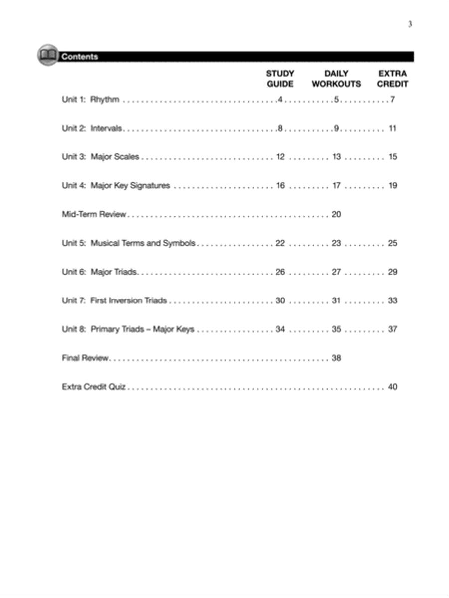 Theory for Busy Teens, Book A Piano Method scores gallery preview page 2