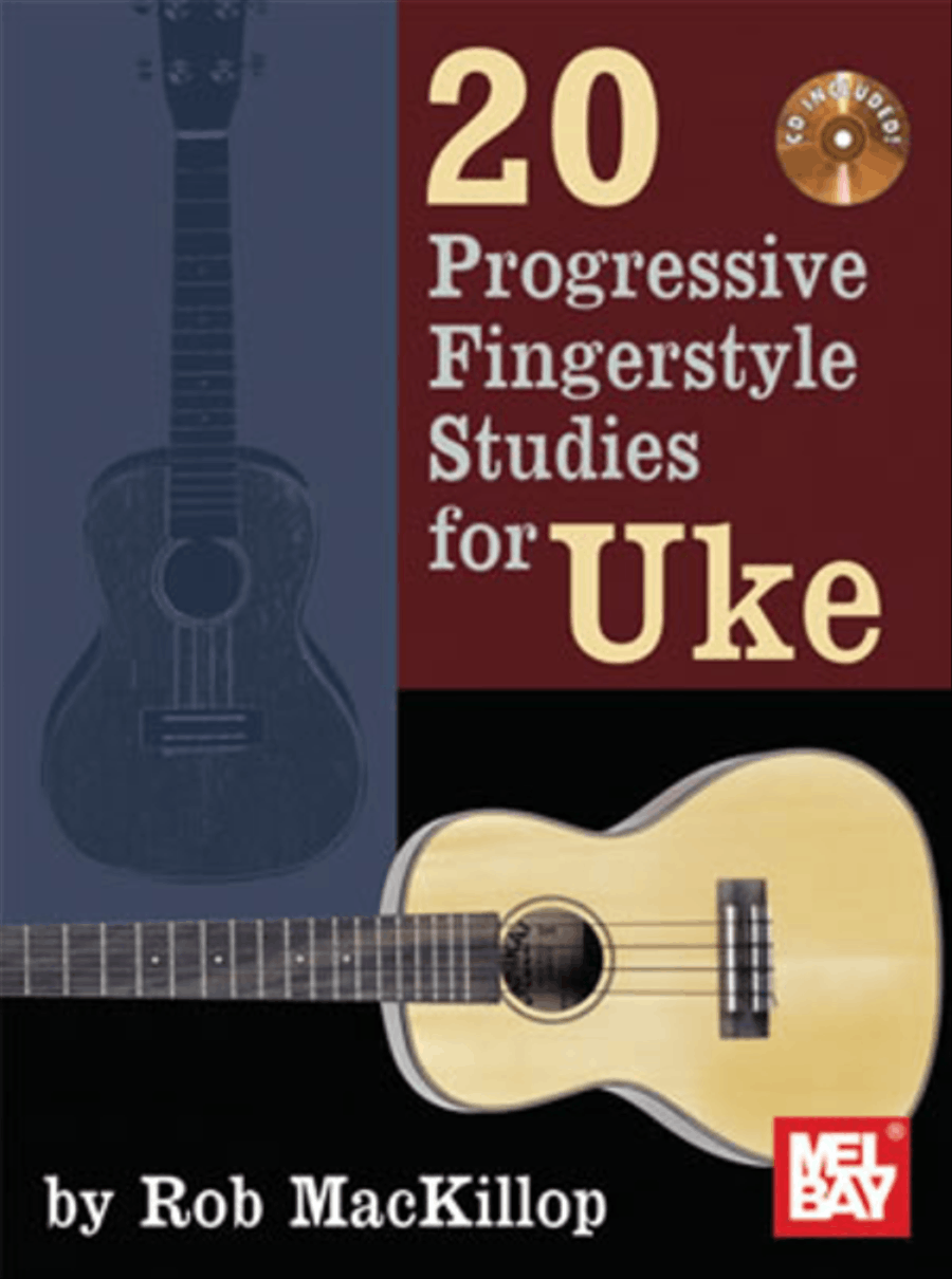 20 Progressive Fingerstyle Studies for Uke Ukulele scores gallery preview page 1
