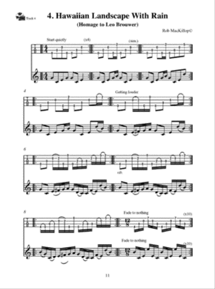 20 Progressive Fingerstyle Studies for Uke Ukulele scores gallery preview page 2
