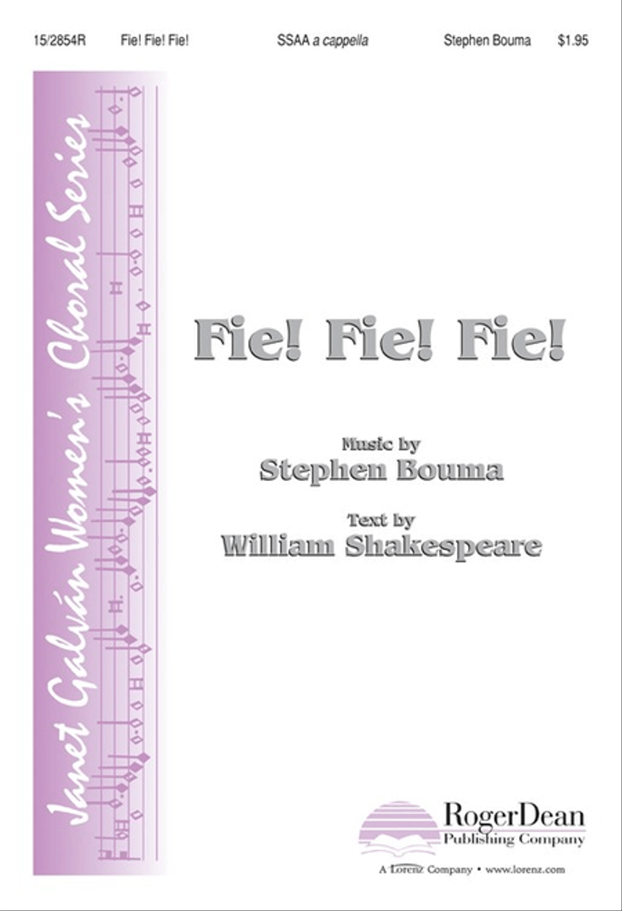 Fie! Fie! Fie! Fie! Fie! Fie! SSAA scores gallery preview page 1