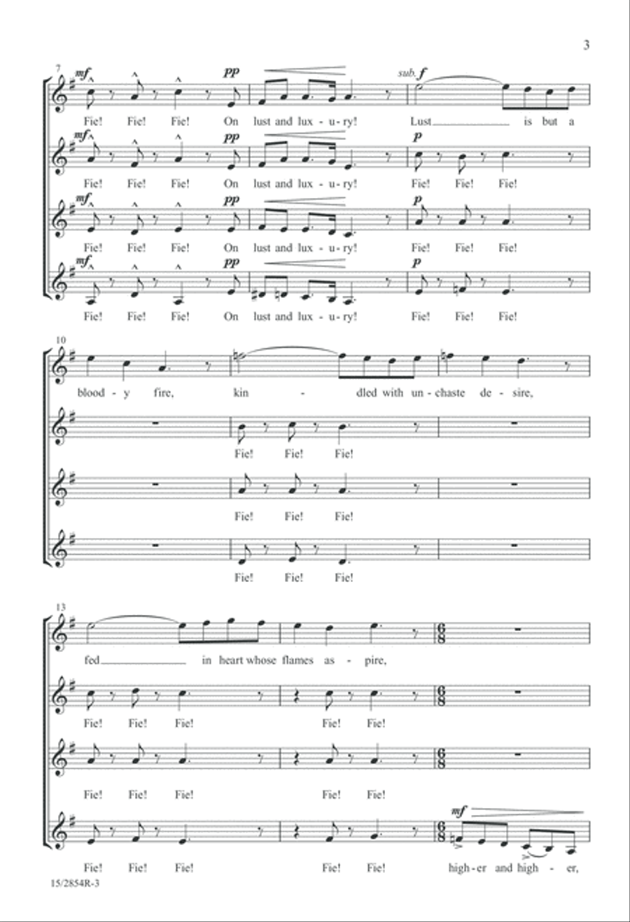 Fie! Fie! Fie! Fie! Fie! Fie! SSAA scores gallery preview page 4