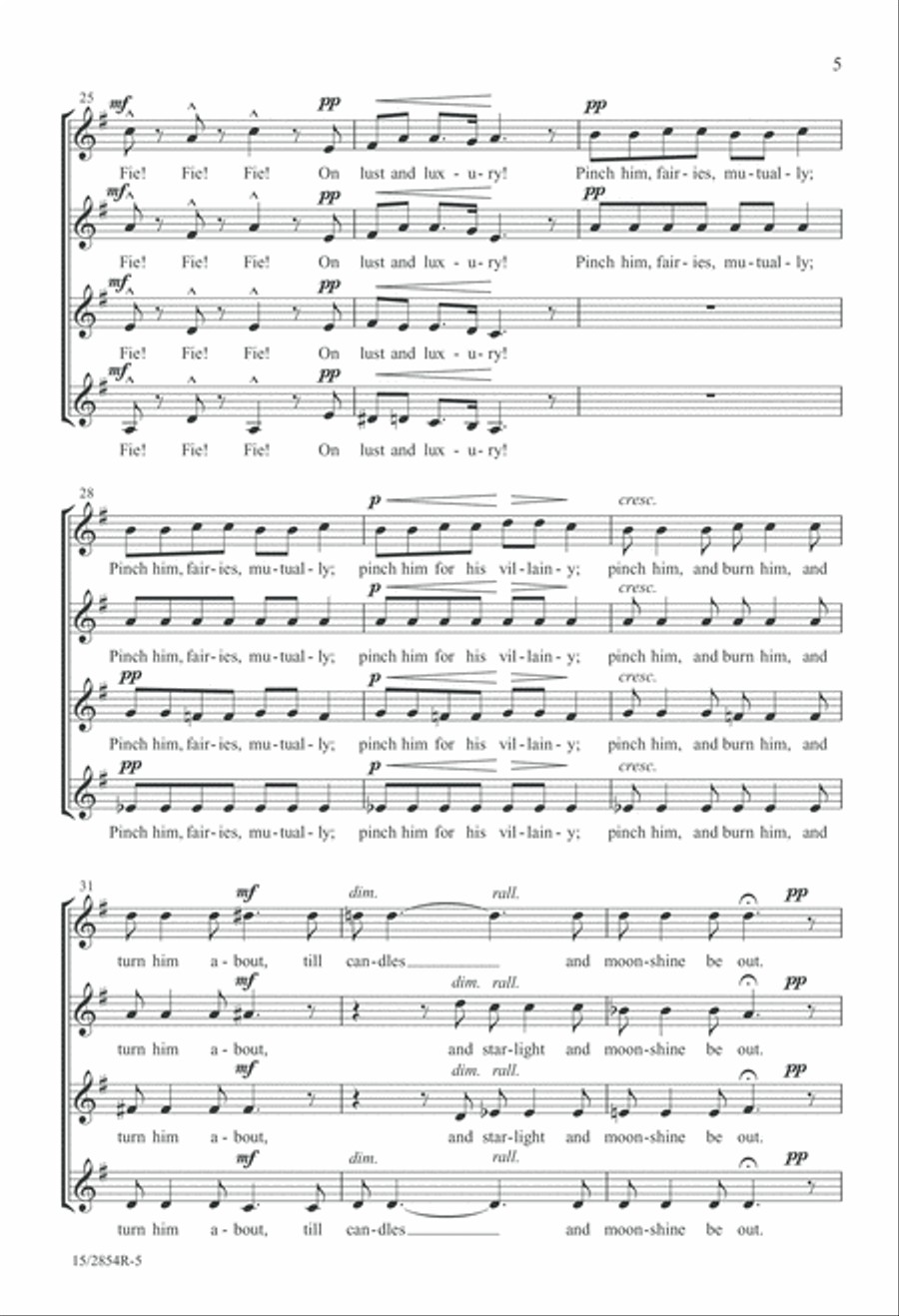 Fie! Fie! Fie! Fie! Fie! Fie! SSAA scores gallery preview page 6