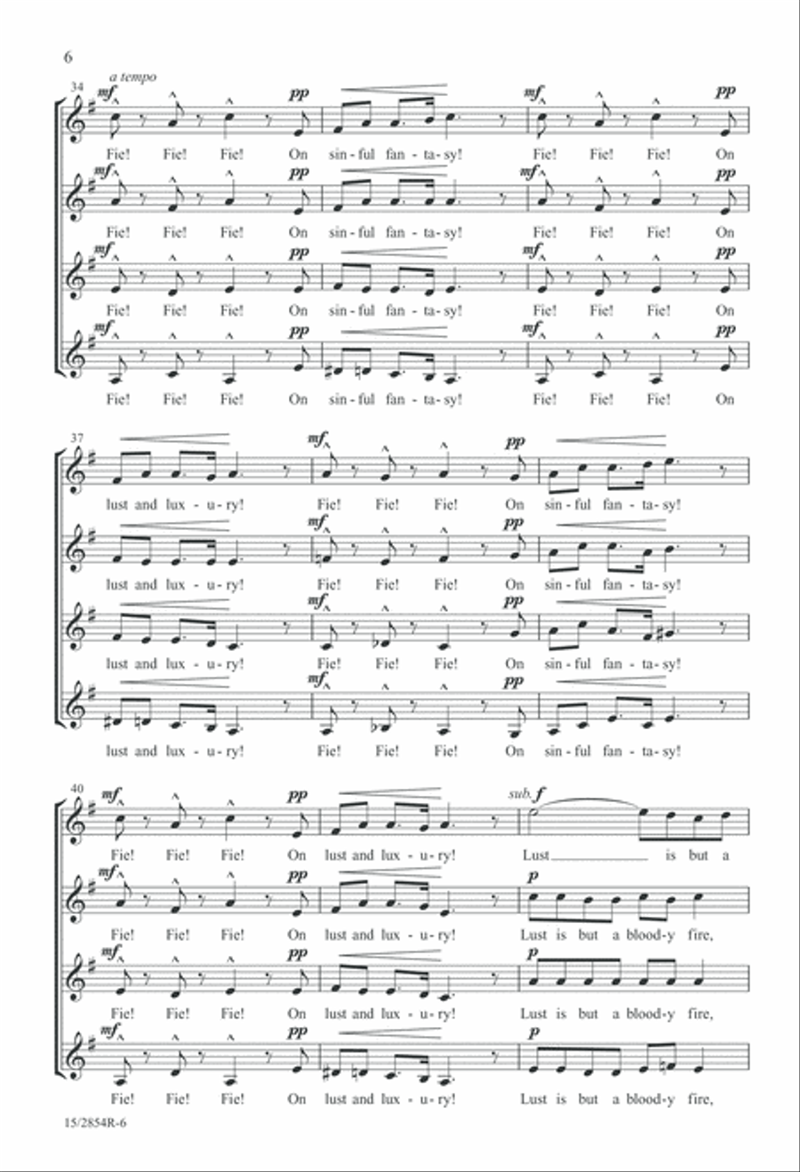 Fie! Fie! Fie! Fie! Fie! Fie! SSAA scores gallery preview page 7