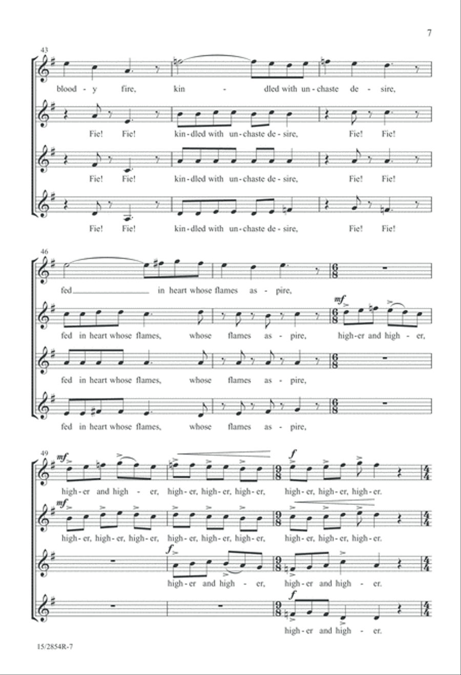 Fie! Fie! Fie! Fie! Fie! Fie! SSAA scores gallery preview page 8
