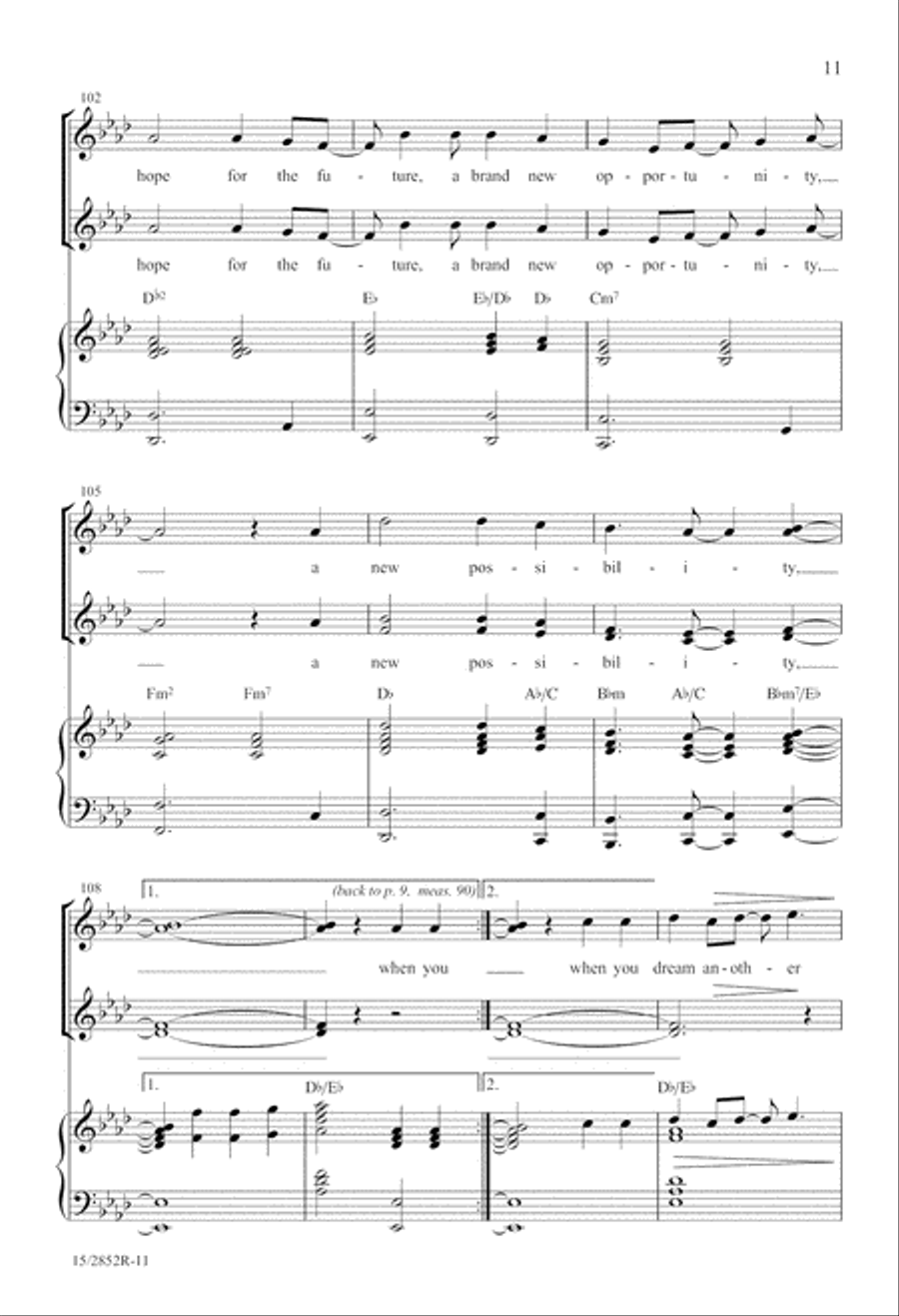 Dream Another Dream Dream Another Dream SA scores gallery preview page 12