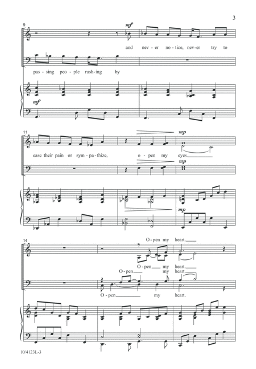 Open Prayer Open Prayer 4-Part scores gallery preview page 4