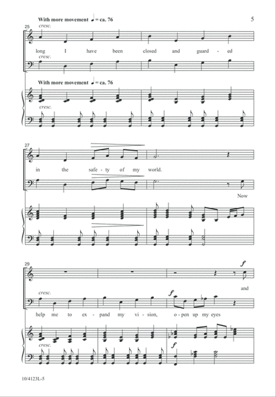Open Prayer Open Prayer 4-Part scores gallery preview page 6