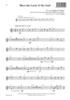 Bless the Lord, O My Soul 4-Part scores gallery preview page 13