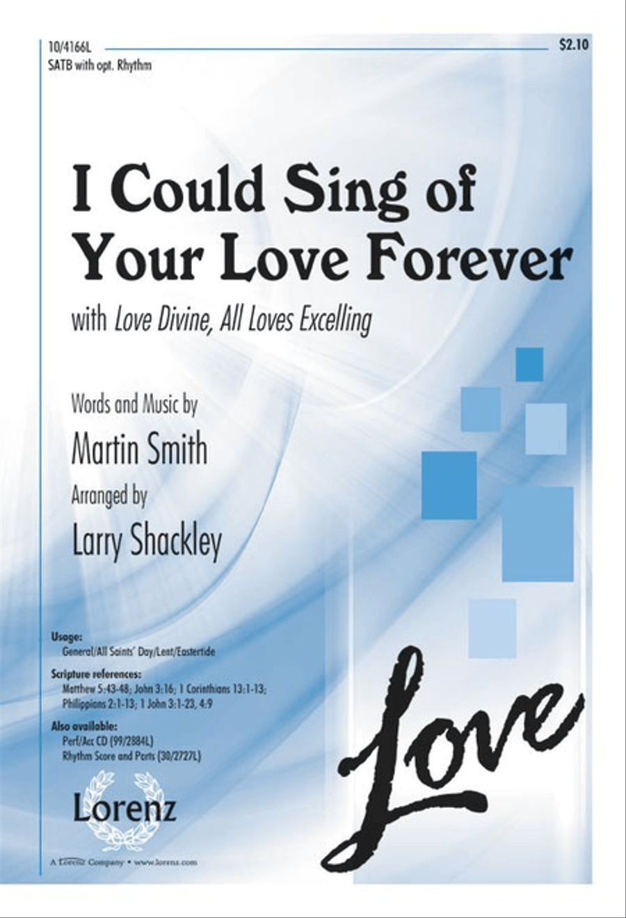 I Could Sing of Your Love Forever 4-Part scores gallery preview page 1