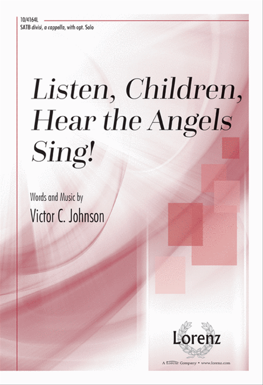 Listen, Children, Hear the Angels Sing! Divisi scores gallery preview page 1