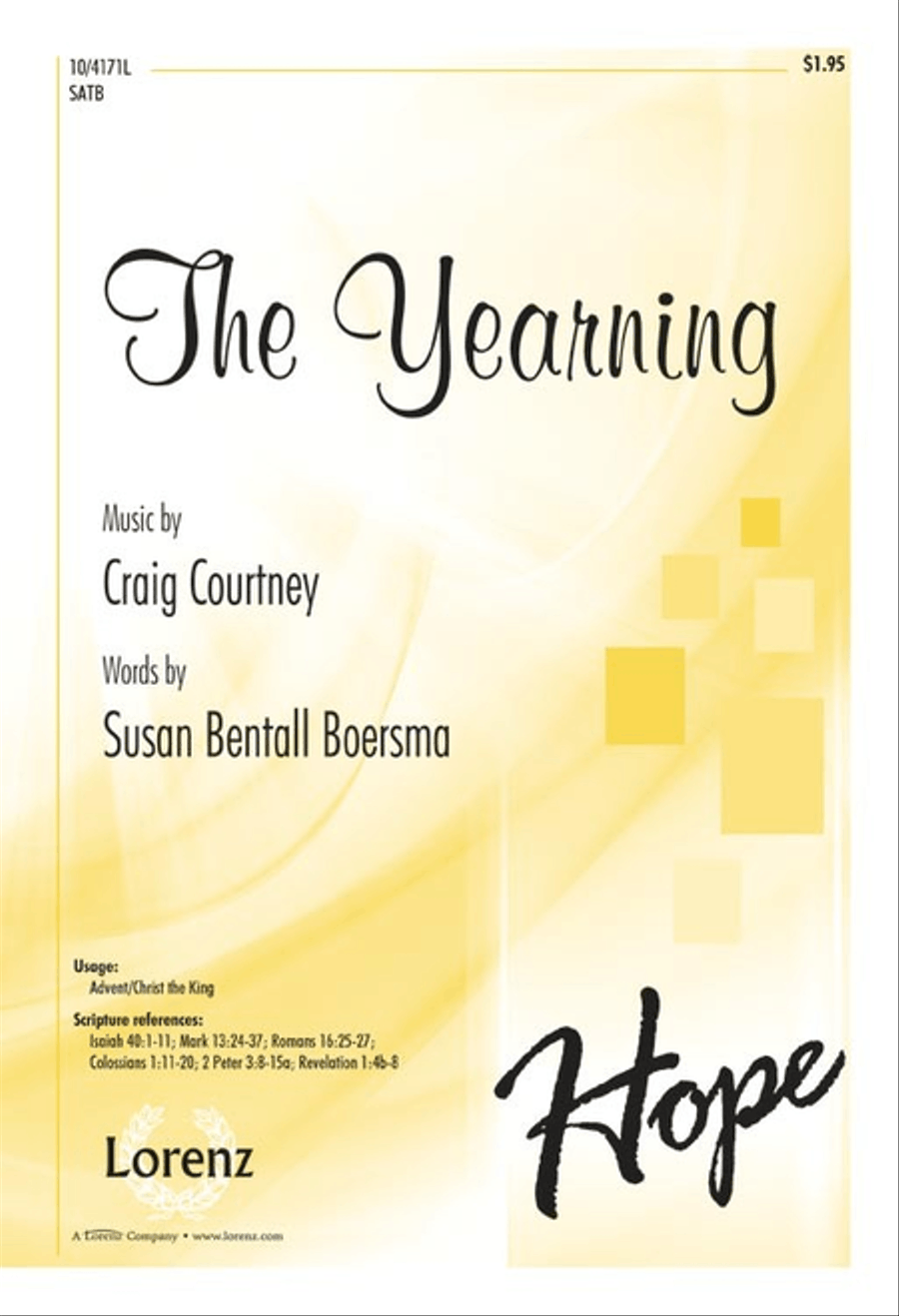 The Yearning The Yearning 4-Part scores gallery preview page 1
