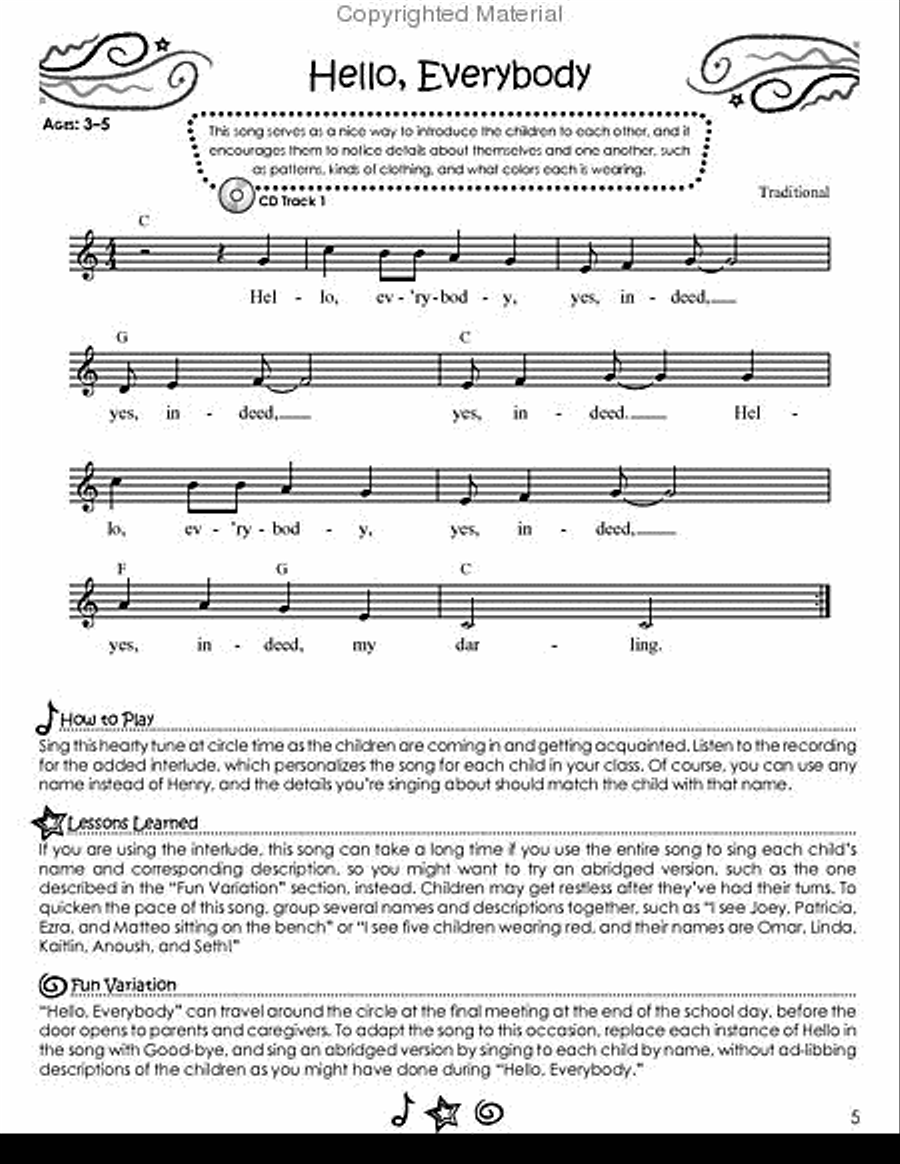 Games That Sing Unison Choir scores gallery preview page 2