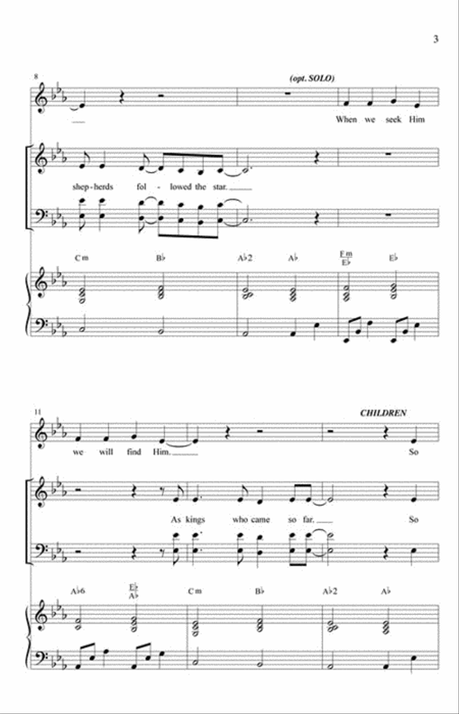 When We Seek Him When We Seek Him 4-Part scores gallery preview page 3