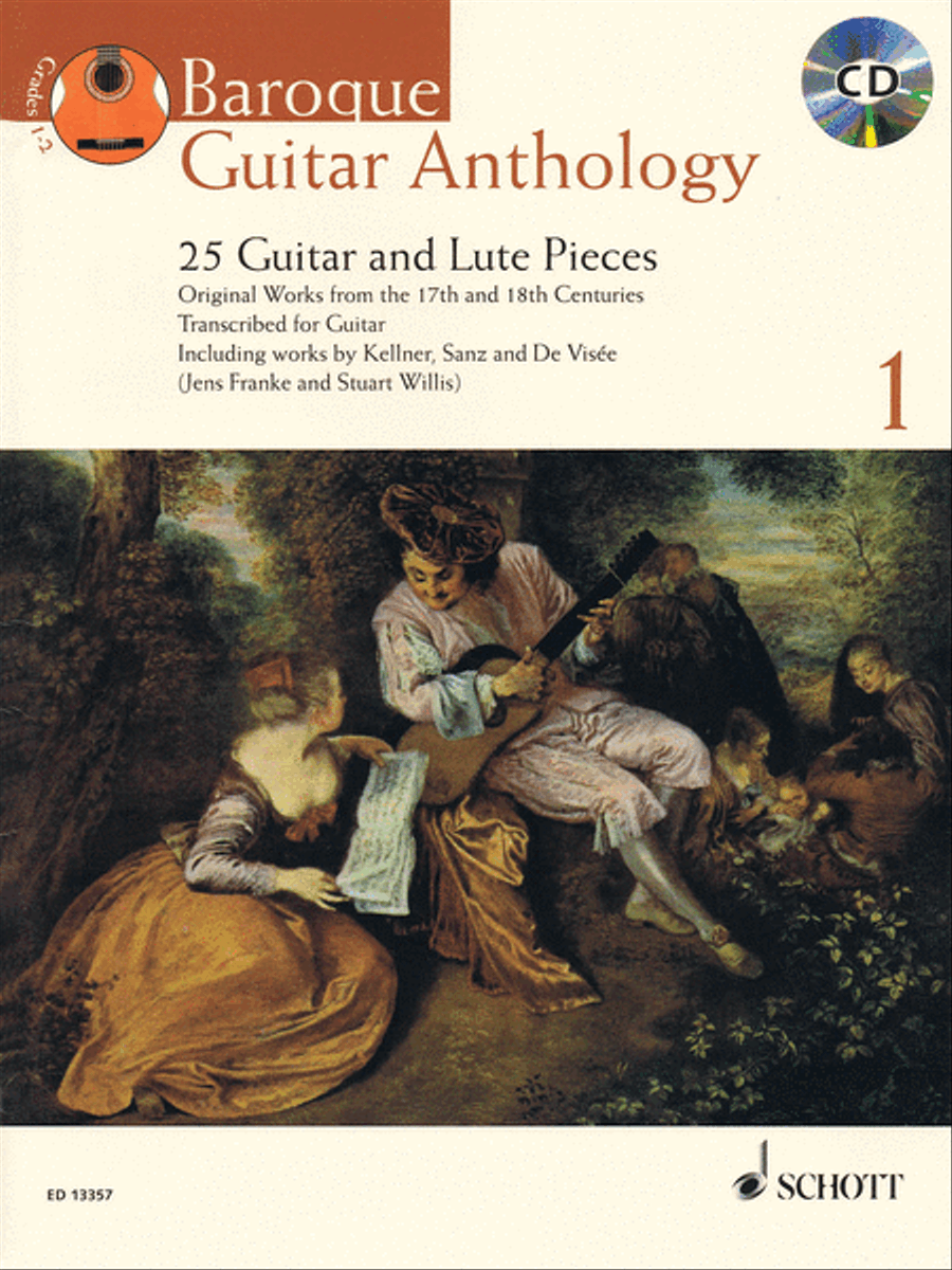 Baroque Guitar Anthology - Volume 1 Acoustic Guitar scores gallery preview page 1