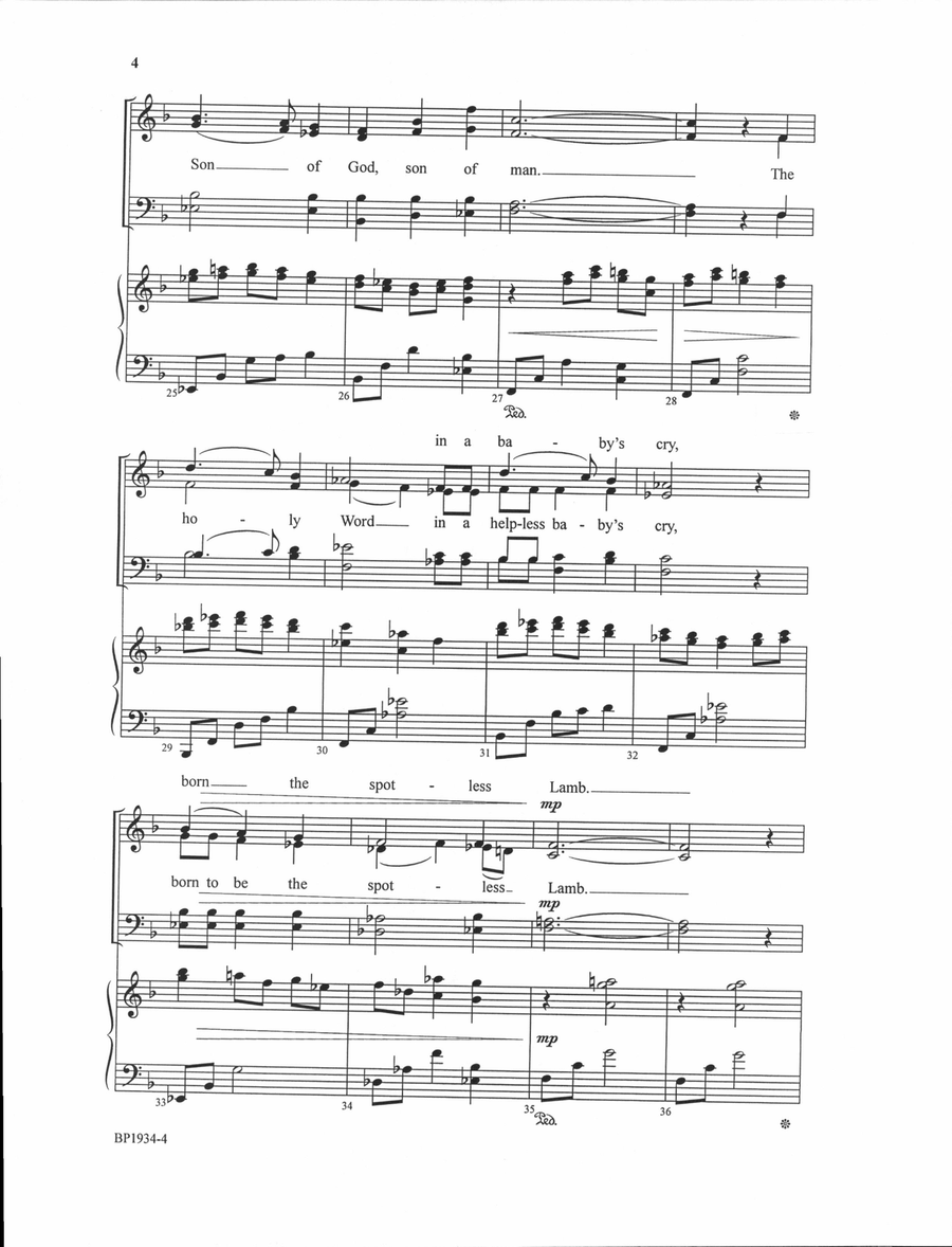 Murmurs in a Stable Murmurs in a Stable 4-Part scores gallery preview page 4