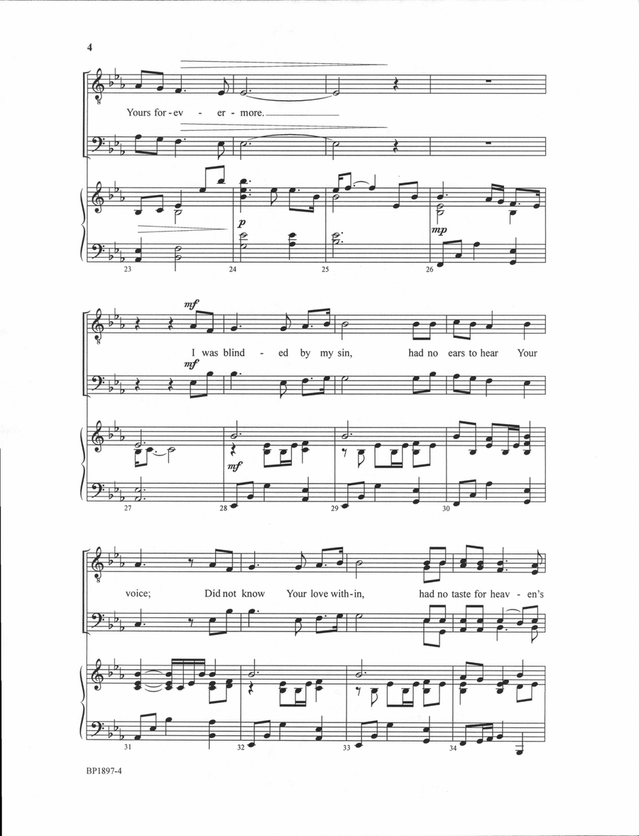 O Great God - TTBB O Great God - TTBB TTBB scores gallery preview page 4