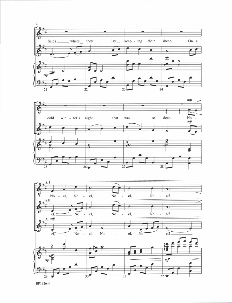 The First Noel - Dan Forrest - SSA SSA scores gallery preview page 4