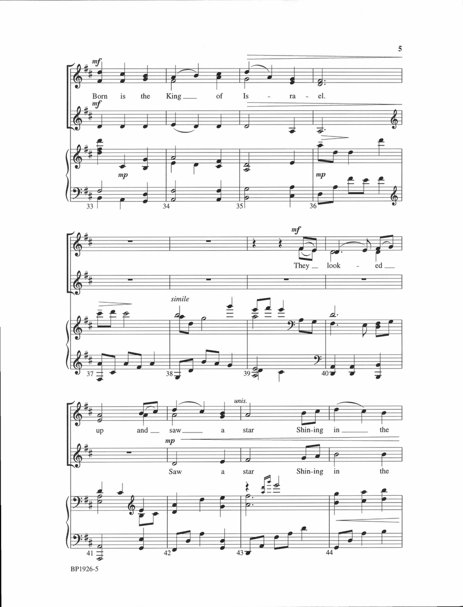 The First Noel - Dan Forrest - SSA SSA scores gallery preview page 5