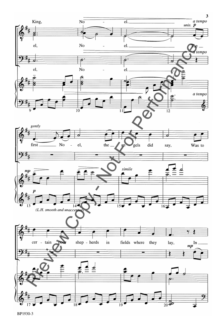 The First Noel - Dan Forrest - TTB TTB scores gallery preview page 4