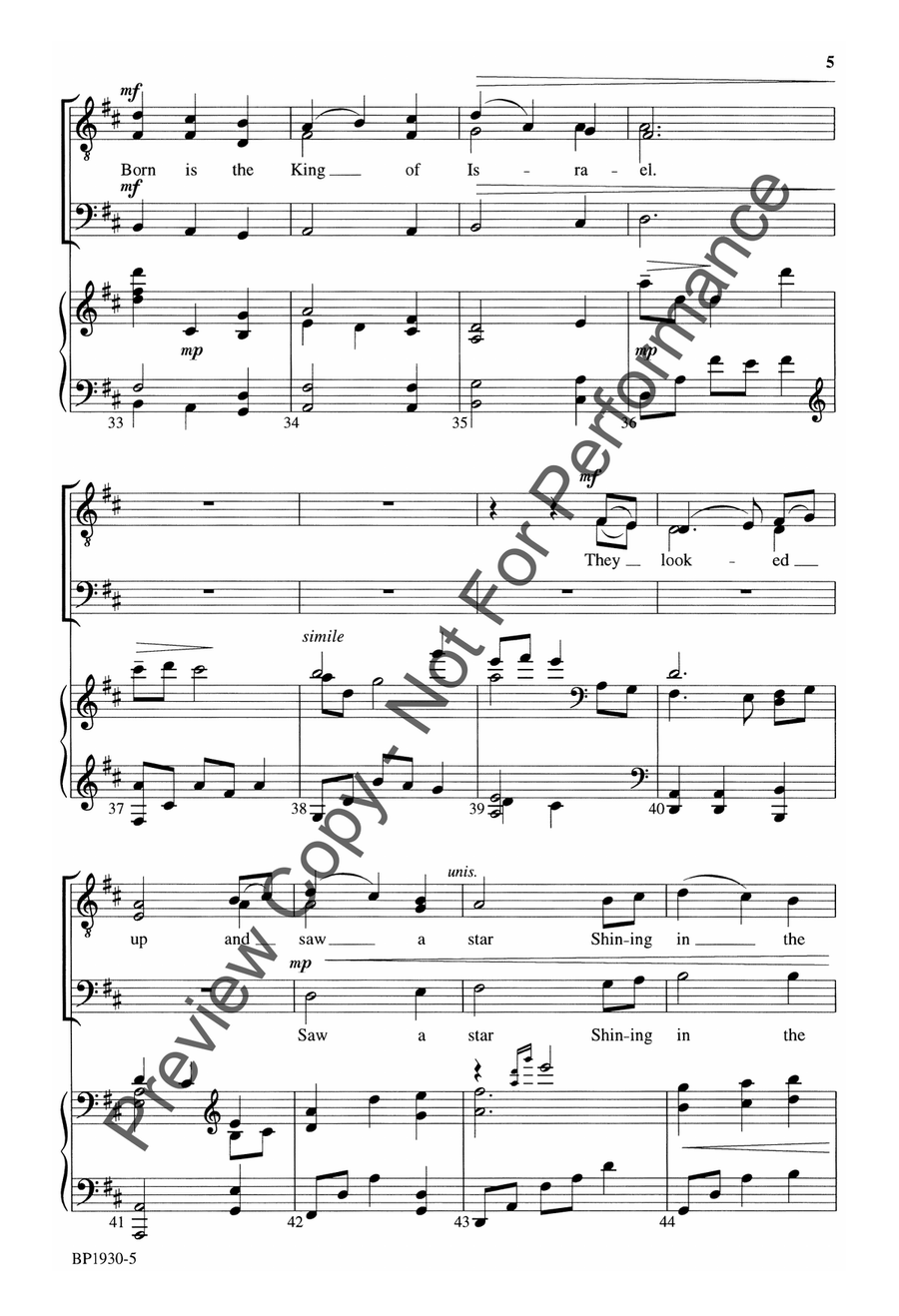 The First Noel - Dan Forrest - TTB TTB scores gallery preview page 6