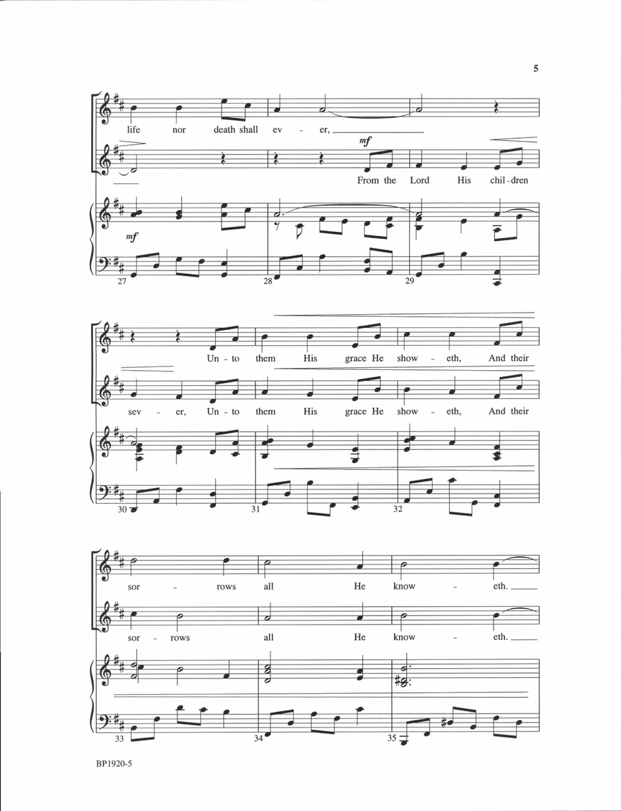 Children of the Heavenly Father - Forrest 2-Part scores gallery preview page 5