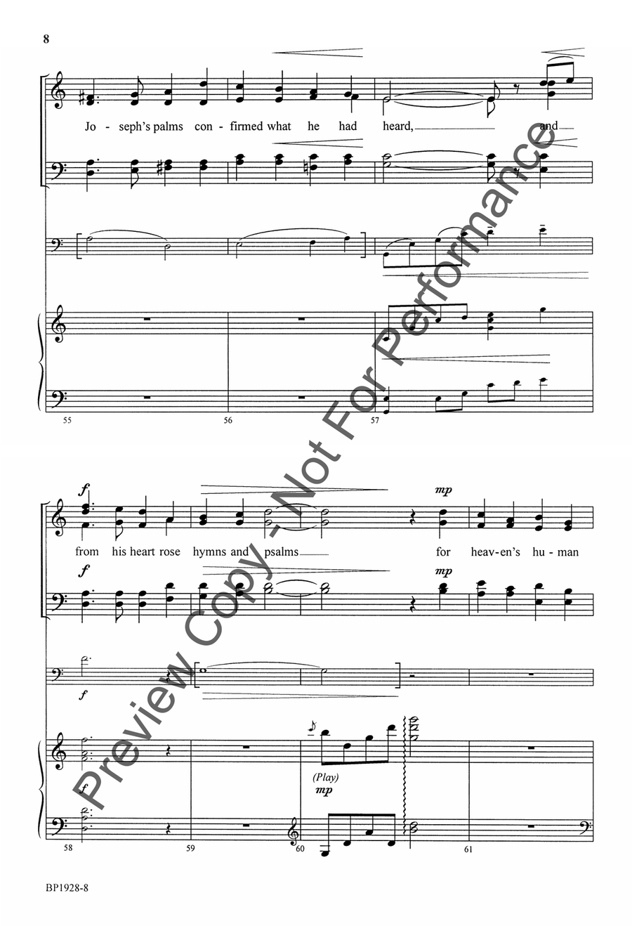 The Hands That First Held Mary's Child - SATB 4-Part scores gallery preview page 9