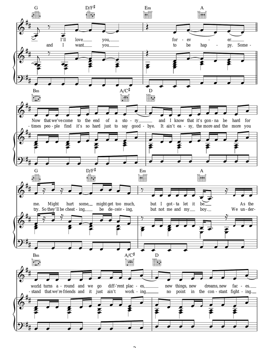 Turn It Up Turn It Up Acoustic Guitar scores gallery preview page 2