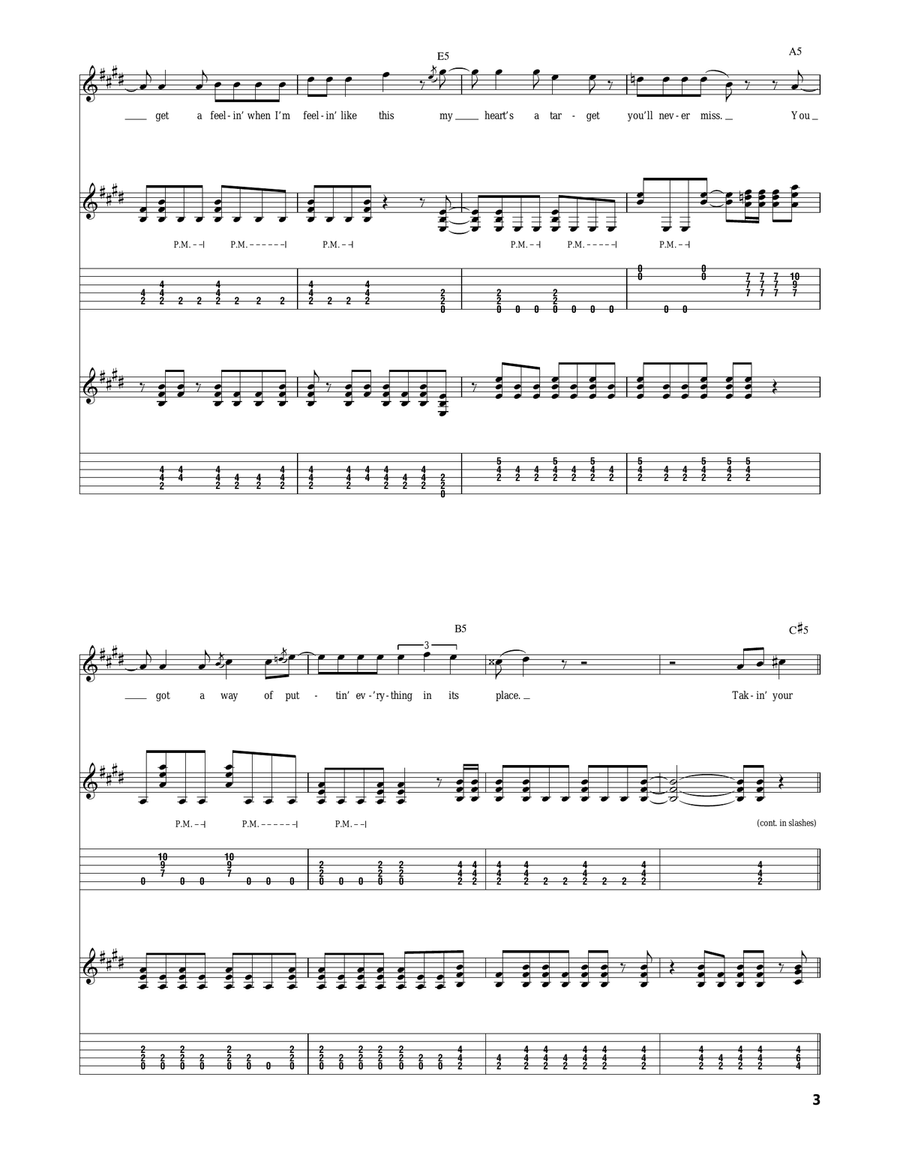 The Sound Of Your Voice The Sound Of Your Voice Acoustic Guitar scores gallery preview page 3