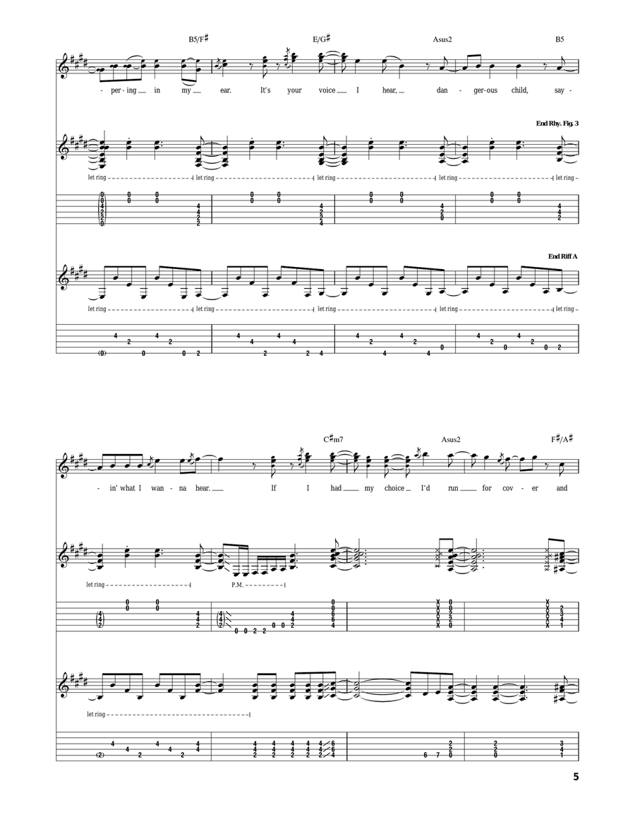 The Sound Of Your Voice The Sound Of Your Voice Acoustic Guitar scores gallery preview page 5